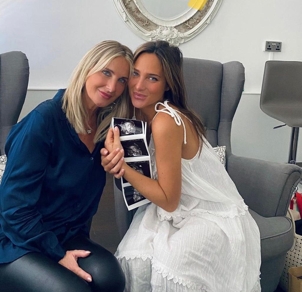 Maeva D'ascanio Visits Private Ultrasound Scans London for an Gender Scan
